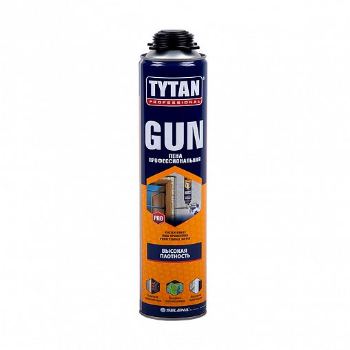 Профессиональная монтажная пена Tytan Professional Gun, летняя, 750 мл фото