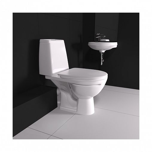 Унитаз напольный безободковый Sanita Марс Комфорт, 64,5 x 33,8 x 76 см, белый фото Унитаз напольный безободковый Sanita Марс Комфорт, 64,5 x 33,8 x 76 см, белый фото