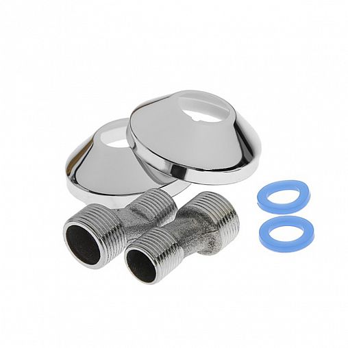 Смеситель для ванны с душем Roegen RB100C, с длинным изливом, хром фото