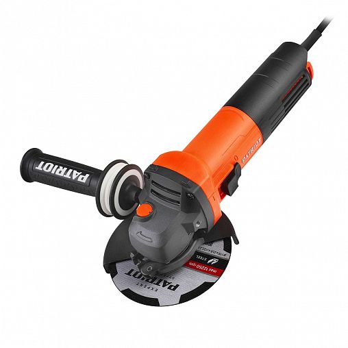 Угловая шлифмашина Patriot AG 115, 850 Вт, D 115 мм фото