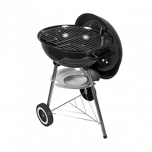 Гриль-жаровня Boyscout 61252, d=430 мм, высота 680 мм, с крышкой, на колесах фото