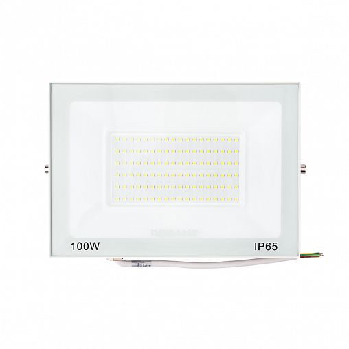 Прожектор светодиодный Rexant, 100 Вт, 5000 К, IP65, белый фото Прожектор светодиодный Rexant, 100 Вт, 5000 К, IP65, белый фото