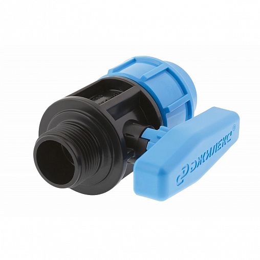 Кран шаровой для труб ПНД Джилекс, 32 x 1" П фото