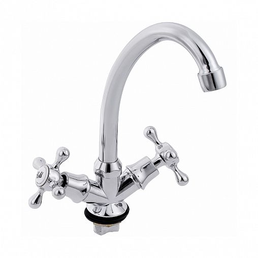 Смеситель для кухни Tsarsberg TSB-272-79, двухвентильный, хром фото