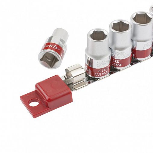 Торцевые головки 1/4" Matrix, шестигранные, CrV, 4 - 13 мм, набор 10 ...