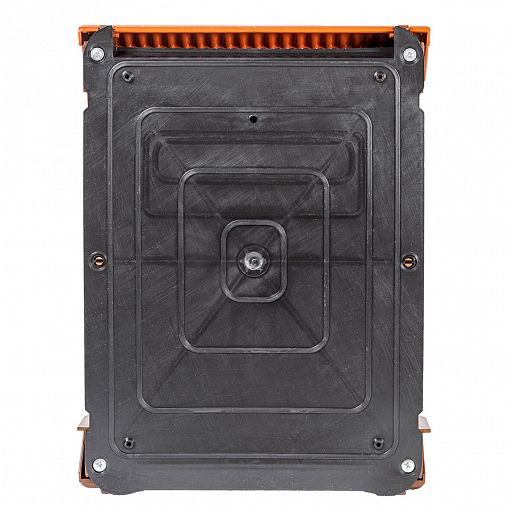 Почтовый ящик Цикл Премиум, с пластиковой защелкой и накладкой, коричневый фото