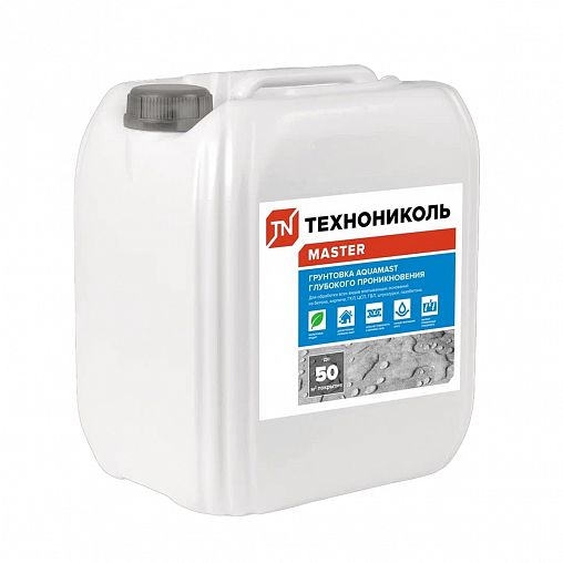Грунтовка глубокого проникновения Технониколь AquaMast, 5 кг фото
