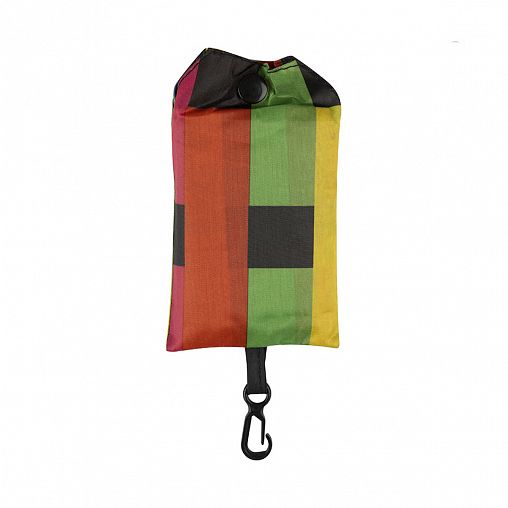 Сумка складная Рыжий кот Геометрия, полиэстер, 38 x 55 см фото