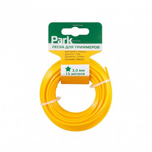 Леска для триммера Звезда PARK 3 мм x 15 м Россия фото