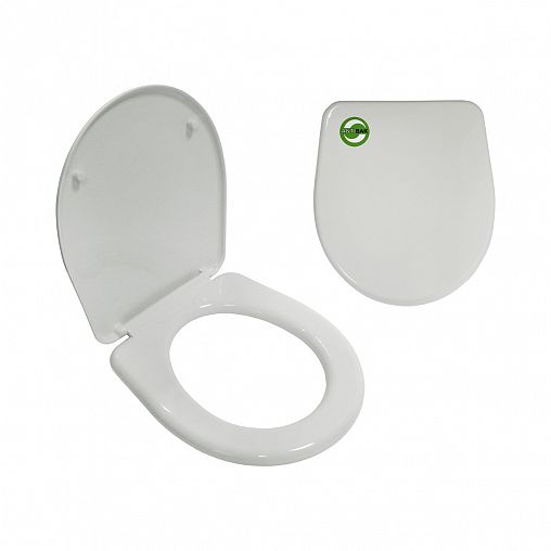 Сиденье для унитаза Инкоэр Лира, 387 x 350 мм, белое фото