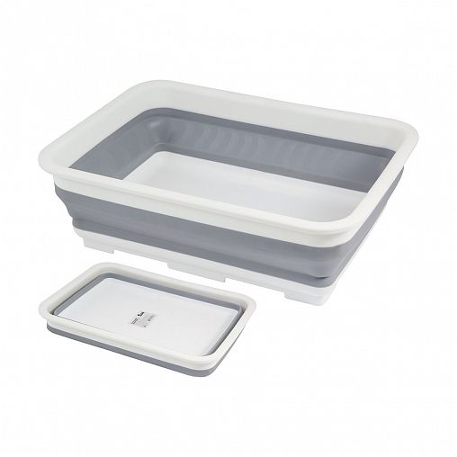 Таз складной Рыжий кот RFB-8, 37,5 x 28 x 12,4 см, 8 л фото