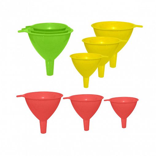 Воронка Мультидом, набор 3 шт, микс фото