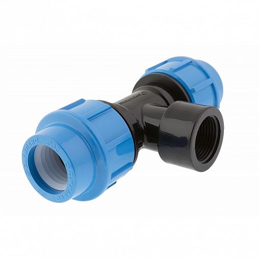 Тройник комбинированный полипропиленовый Джилекс, с внутренней резьбой, 32 x 1" М x 32 мм фото