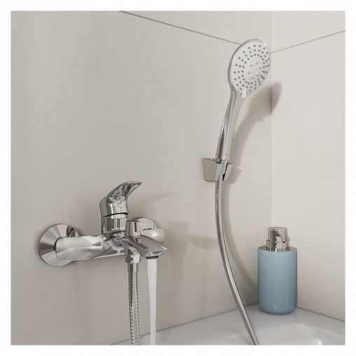 Смеситель для ванны с душем Milardo Rora, хром фото