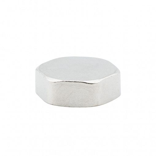 Заглушка латунная никелированная Alato с внутренней резьбой 1" фото