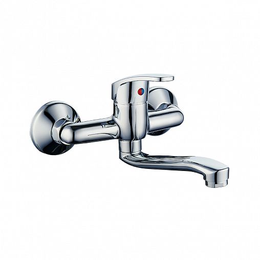 Смеситель для кухни настенный Roegen RC000A, хром фото