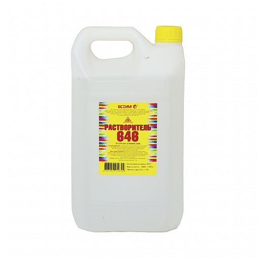 Растворитель 646 Ясхим, 5 л фото