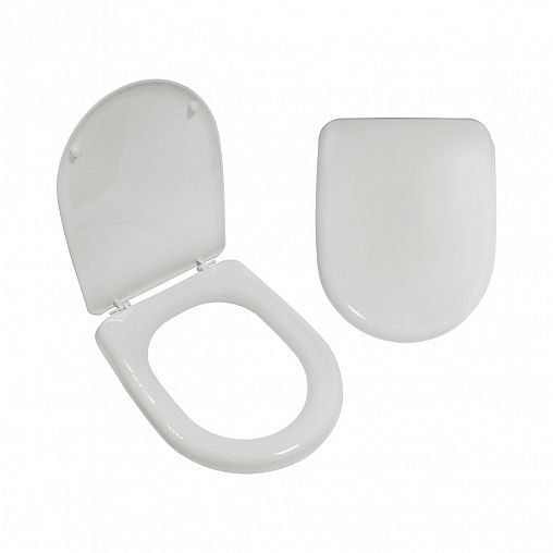 Сиденье для унитаза Инкоэр Форум, 426 x 362 мм, белое фото