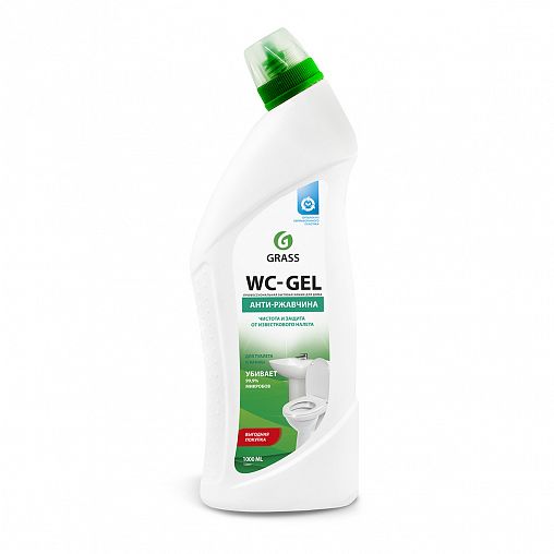 Чистящее средство для сантехники Grass WC-gel, кислотное, 1 л фото
