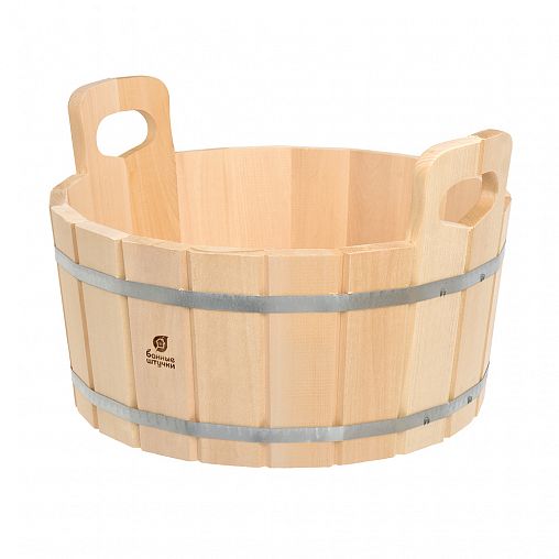 Ушат Банные штучки, липа, 15 л фото