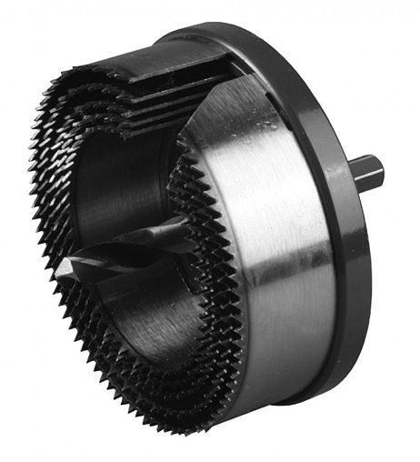 Кольцевая наборная пила по дереву Кедр, 60-95 мм, 38 мм, 5 шт фото