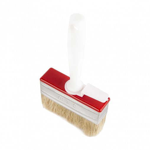 Макловица Krafor, натуральная щетина, пластиковая ручка, 30 x 100 мм фото