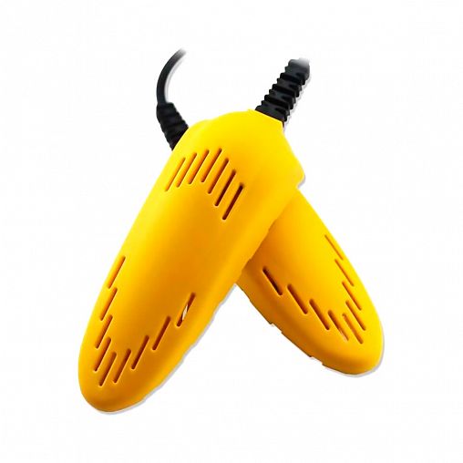 Сушилка для обуви Матрена МА-195, 12 Вт, желтая фото