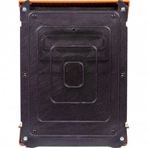 Почтовый ящик Цикл Премиум, с металлическим замком, коричневый фото