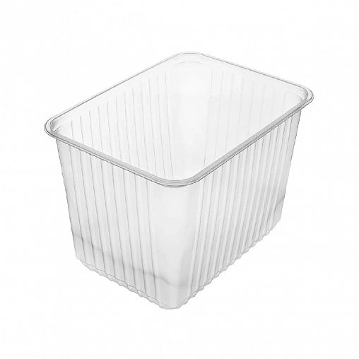 Контейнер одноразовый Стандарт Пластик, 17,9 x 13,2 x 12,8 см, 2 л, 50 шт фото