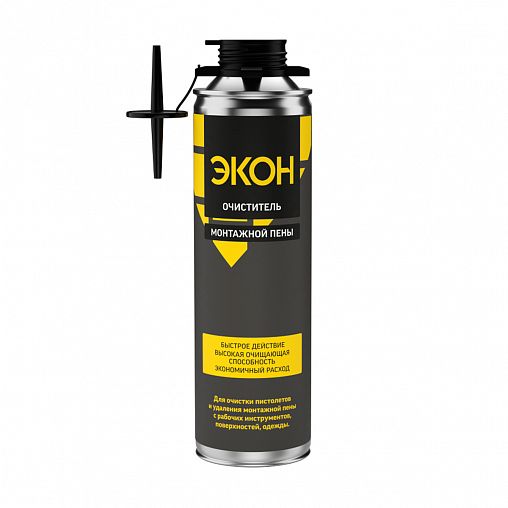 Очиститель монтажной пены Экон, 500 мл фото