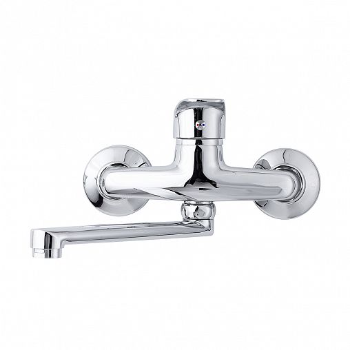 Смеситель для кухни настенный Tsarsberg TSB-920-3510, однорычажный, хром фото