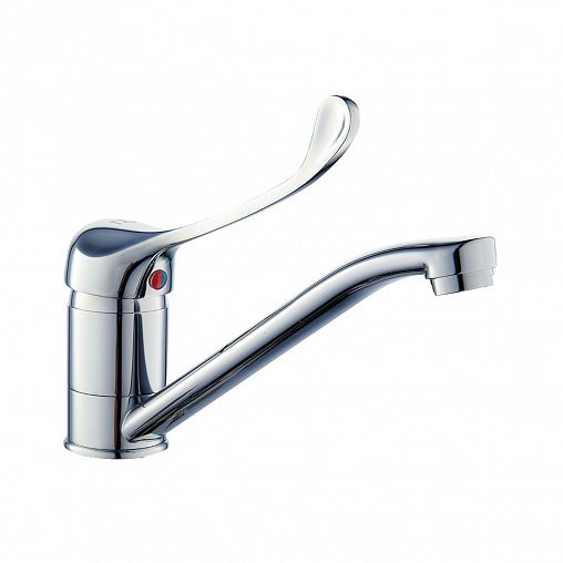 Локтевой смеситель для раковины Roegen RE011A, хром фото