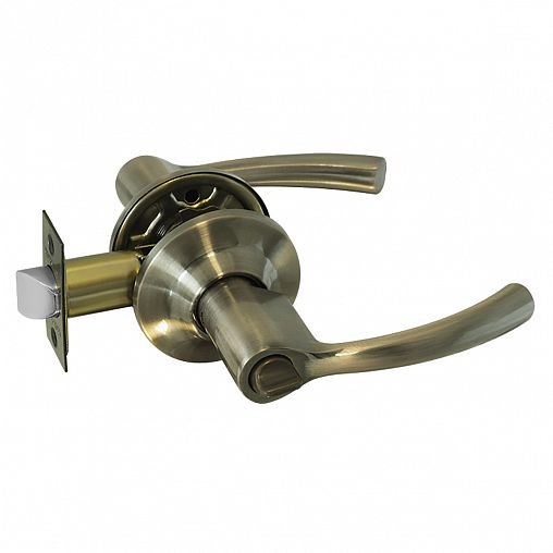 Ручка-защелка Нора-М Isparus ТТ1-03, фиксатор, старая бронза фото