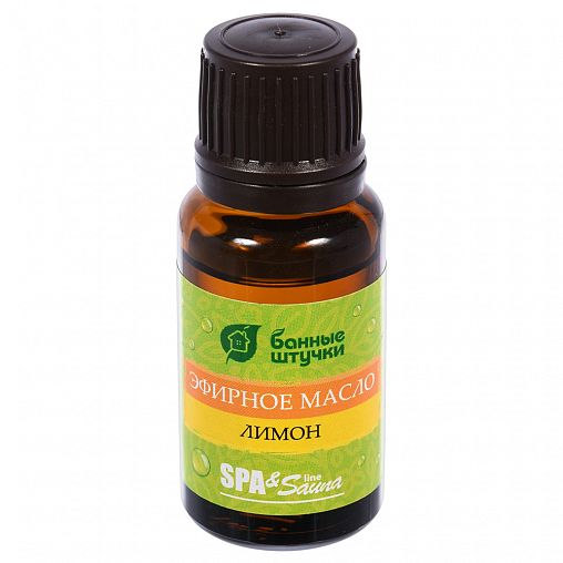 Масло эфирное Банные штучки Spa & Sauna Лимон, 15 мл фото