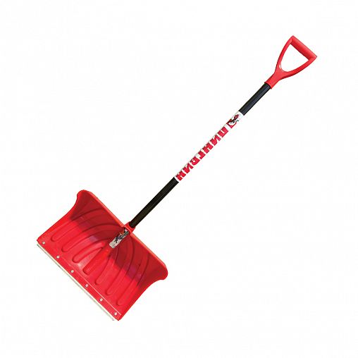 Лопата для уборки снега Инструм-Агро Пингвин, с алюминиевым черенком, 505 x 340 мм фото