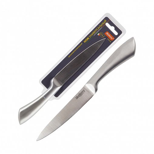 Нож универсальный Mallony Maestro, 125 мм, цельнометаллический фото