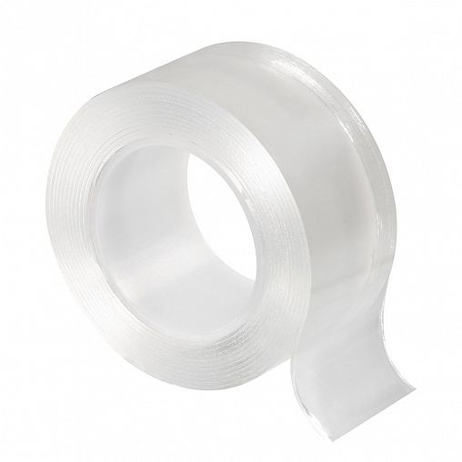 Скотч двусторонний многоразовый Park, 30 мм x 2 м, прозрачный фото