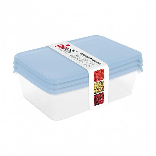 Набор контейнеров для заморозки Sugar&Spice, 3 шт (0,9 л) фото