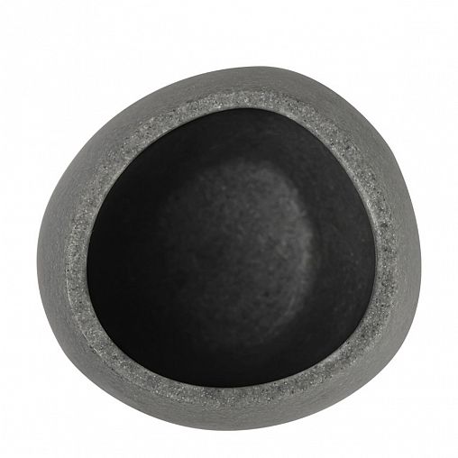 Стакан для зубных щеток Рыжий кот Гранит, серый фото