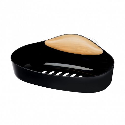 Полка для ванной Vigar Ofuro, навесная, черная фото