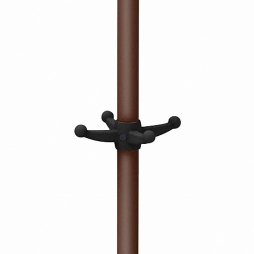 Вешалка напольная Nika Комфорт, 5 крючков, 60 x 60 x 180 см, медный фото