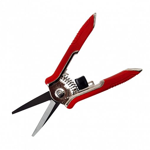 Секатор цветочный Feona, обрезиненные рукоятки, 160 мм фото