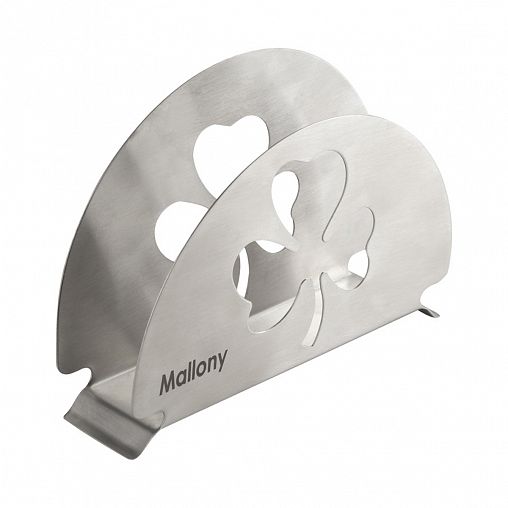 Салфетница Mallony Foglio, нержавеющая сталь фото