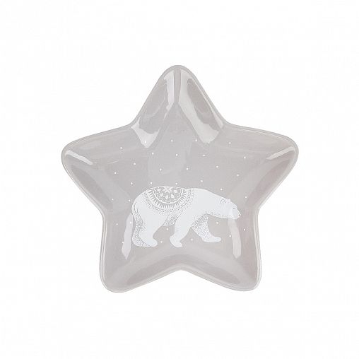 Блюдо сервировочное Dolomite Northland, керамическое, 21 x 21 x 3 см фото