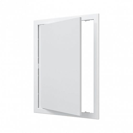 Люк-дверца ревизионная Auramax AD3040, пластик, нажимная, с фланцем 296 x 396 мм, 318 x 418 мм фото