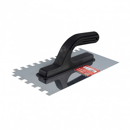 Гладилка зубчатая Кедр, нержавеющая сталь, 270 x 130 мм, зуб 10 x 10 мм фото