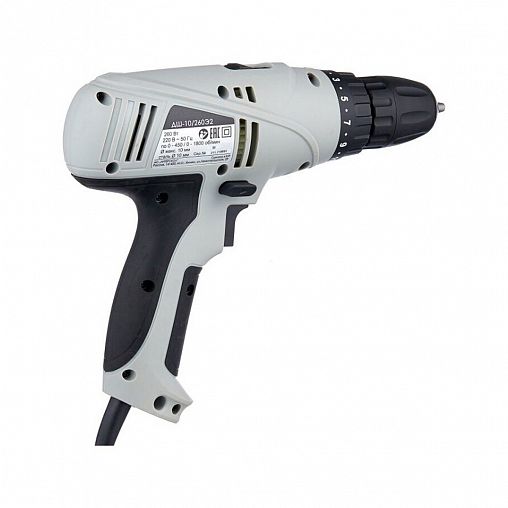 Дрель-шуруповерт Интерскол ДШ-10/260Э2 (211.1.1.00), 260 Вт фото