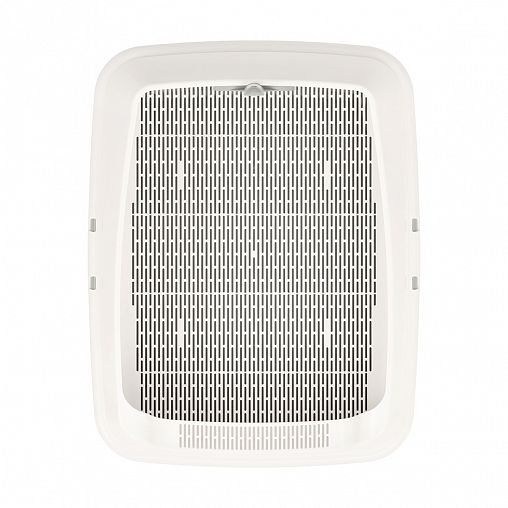 Набор для кошек Альтернатива, лоток с высоким бортом, сеткой и совком, серый фото