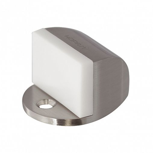 Ограничитель дверной Нора-М 107, матовый никель фото