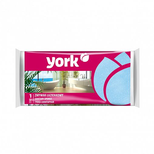 Губка санитарная York фото